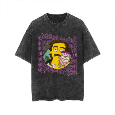 Music Tour Y2k High Quality Printed Wash Tee - TM250627042D.B381