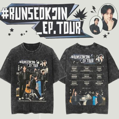 Music Tour Y2k High Quality Printed Wash Tee - TM250624002D.B381