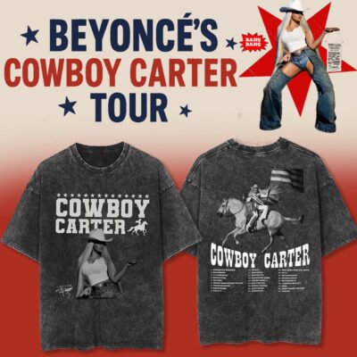 Music Tour Y2k High Quality Printed Wash Tee - TM250627022D.B381