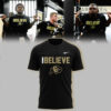 Colorado Buffaloes Football NCAA Black I Believe Limited T-Shirt-MPU07052403