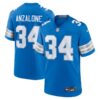 Alex Anzalone Lions Team 2024 Limited Jersey-PU07082438