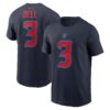 Men's  Tank Dell Navy Houston Texans Name & Number T-Shirt-PU07152423