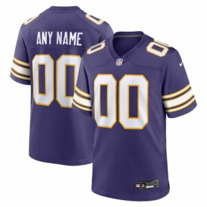 Classic Secondary Minnesota Vikings NFL 2024 Limited Edition ?Winter Warrior? Nike  Jersey - Custom Name