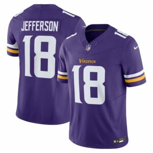 Minnesota Vikings NFL 2024 Men's Justin Jefferson Purple Vapor F.U.S.E. Limited Jersey -  PU100662404