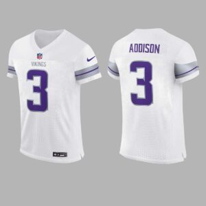 Minnesota Vikings NFL 2024 Limited Edition ?Winter Warrior? Nike  Jersey - Jordan Addison -  PU100662406