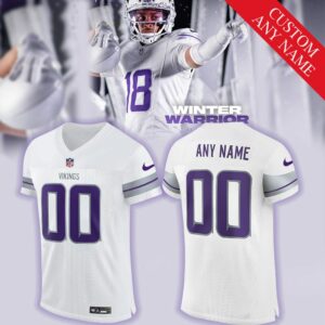 Minnesota Vikings NFL 2024 "Winter Warrior" Jersey - Custom Name
