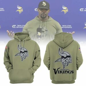 Minnesota Vikings NFL 2024 Limited Edition ?Winter Warrior? Nike  Veteran Hoodie
