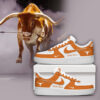 Limited Edition Air Force Shoes Tx Longhorns Custom Name 2024