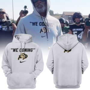 Limited Edition Colorado Buffaloes Football NCAA Gray Coach Prime Hoodie 2024
