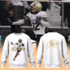 Limited Edition Travis Hunter “HE12MAN” White Sweatshirt 2024