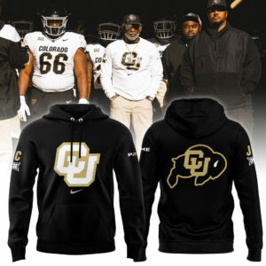 Limited Edition Coach Prime Colorado Buffaloes Football Hoodie Black 2024
