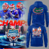 Florida Gators Football NCAA Limited Champions Gasparilla Bowl 2024 Hoodie-PU122124001
