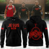 Limited Edition JESUS WON Black Hoodie 2024-PU082924533