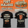 Giants MLB 2025 Limited Giants x Post Malone Big Ass Stadium Tour 2025 Black TShirt-PU120924023