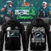 Limited Edition Super Bowl LIX Champions Eagle Hoodie-PU021025025