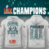 Limited Edition Super Bowl LIX Champions Eagle Hoodie-PU021025016