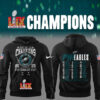 Limited Edition Super Bowl LIX Champions Eagle Hoodie-PU021025010