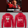 Nebraska Volleyball 2025 Limited Thanks Coach John Cook Hoodie-PU013025043