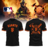 Giants x Firefighter Appreciation Night T-Shirt-LL250222101