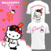 Limited Giants x Hello Kitty Night T-Shirt-LL250403008