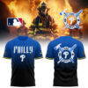 Phillies x Firefighter Appreciation Night T-Shirt-LL250308001