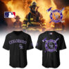 Limited Edition Colorado Rockies x Firefighter Appreciation Night Jersey-LL250307013