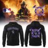 Limited Edition Colorado Rockies x Firefighter Appreciation Night Hoodie-LL250307014