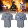 Limited Edition Chicago Cubs x Firefighter Appreciation Night Jersey-LL250307009