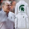 Limited Edition Coach Tom Izzo Michigan State Men's Basketball Hoodie-LL021625013