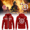 Oklahoma Baseball x Firefighter Appreciation Night Zip Hoodie-LL250318003