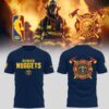 Limited Edition Denver Nuggets x Firefighter Appreciation TShirt -AB0319251000