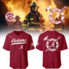Alabama Baseball x Firefighter Appreciation Night Jersey-LL250319007