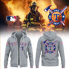 Rangers x Firefighter Appreciation Night Zip Hoodie-LL250320012