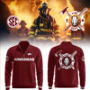 Limited Edition Arkansas Baseball x Firefighter Appreciation Night Zipper Sweatshirt-LL250320027