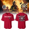 Georgia Bulldogs Baseball x Firefighter Appreciation Night Jersey-LL250321016
