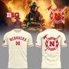 Nebraska Baseball x Firefighter Appreciation Night TShirt -LL250324005
