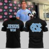 Limited Edition North Carolina Tar Heels JESUS WON Black TShirt-PU120424505