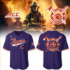 Clemson Baseball x Firefighter Appreciation Night Jersey-LL250327009