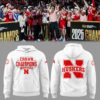 Nebraska Men's Basketball "2025 College Basketball Crown Champions" Hoodie-LL250407014