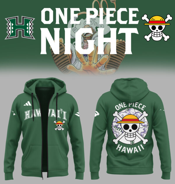 One Piece x Hawaii Baseball Limited Edition ZIPHoodie-PA080825003