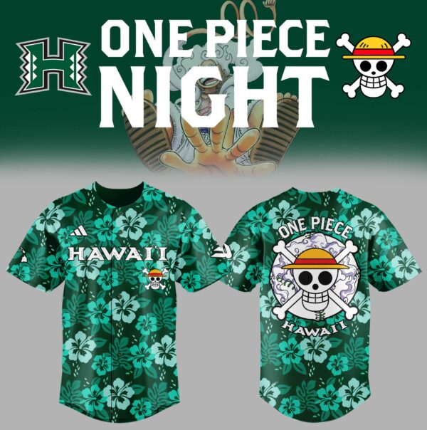 One Piece x Hawaii Baseball Limited Edition Jersey-PA080825005