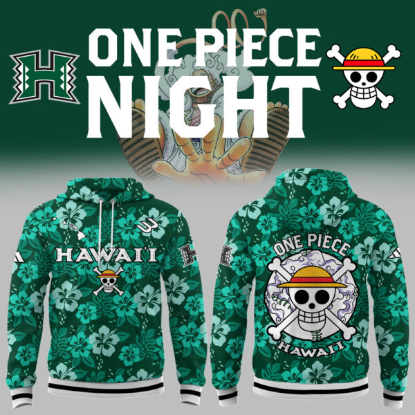 One Piece x Hawaii Baseball Limited Edition Hoodie-PA080825006