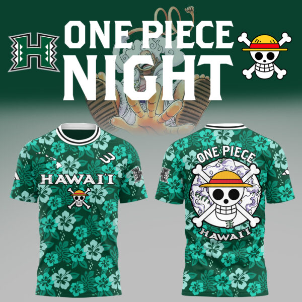 One Piece x Hawaii Baseball Limited Edition Shirt-PA080825007