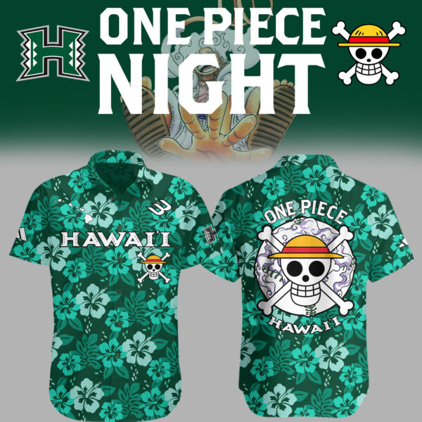 One Piece x Hawaii Baseball Limited Edition Hawaii Shirt-PA080825008