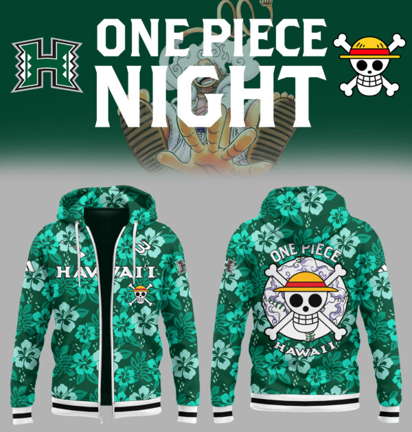 One Piece x Hawaii Baseball Limited Edition ZIPHoodie-PA080825009