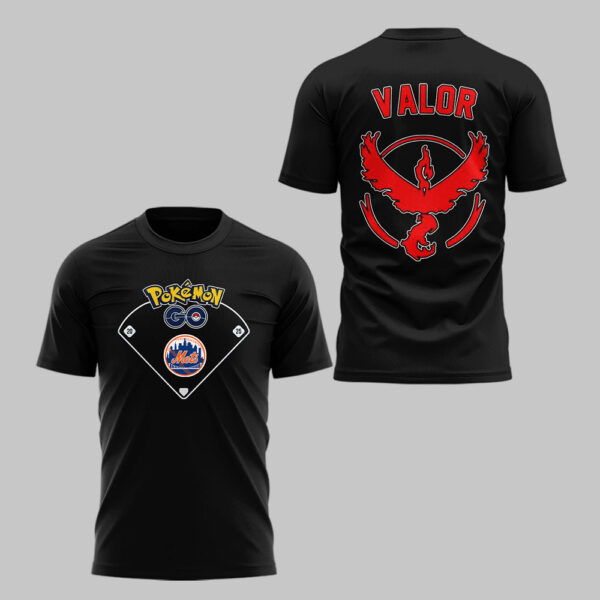 Pokemon Go Night Limited Edition Team Valor Shirt-LL250812003