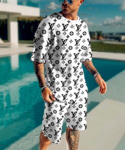 Hot Brand L Luxury Combo T-Shirt – Short 2024 HD8933