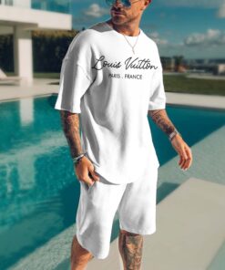 Hot Brand L Luxury Combo T-Shirt – Short 2024 HD8935