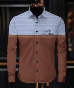 Hot Brand Luxury Long Sleeve Shirt HP250417324