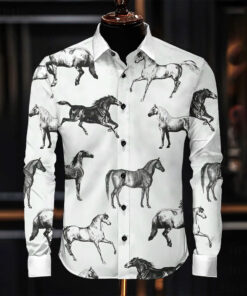 Hot Brand Luxury Long Sleeve Shirt HY250417304